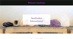 Desktop Screenshot of gemfinders.com